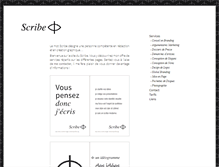 Tablet Screenshot of lescribe.org